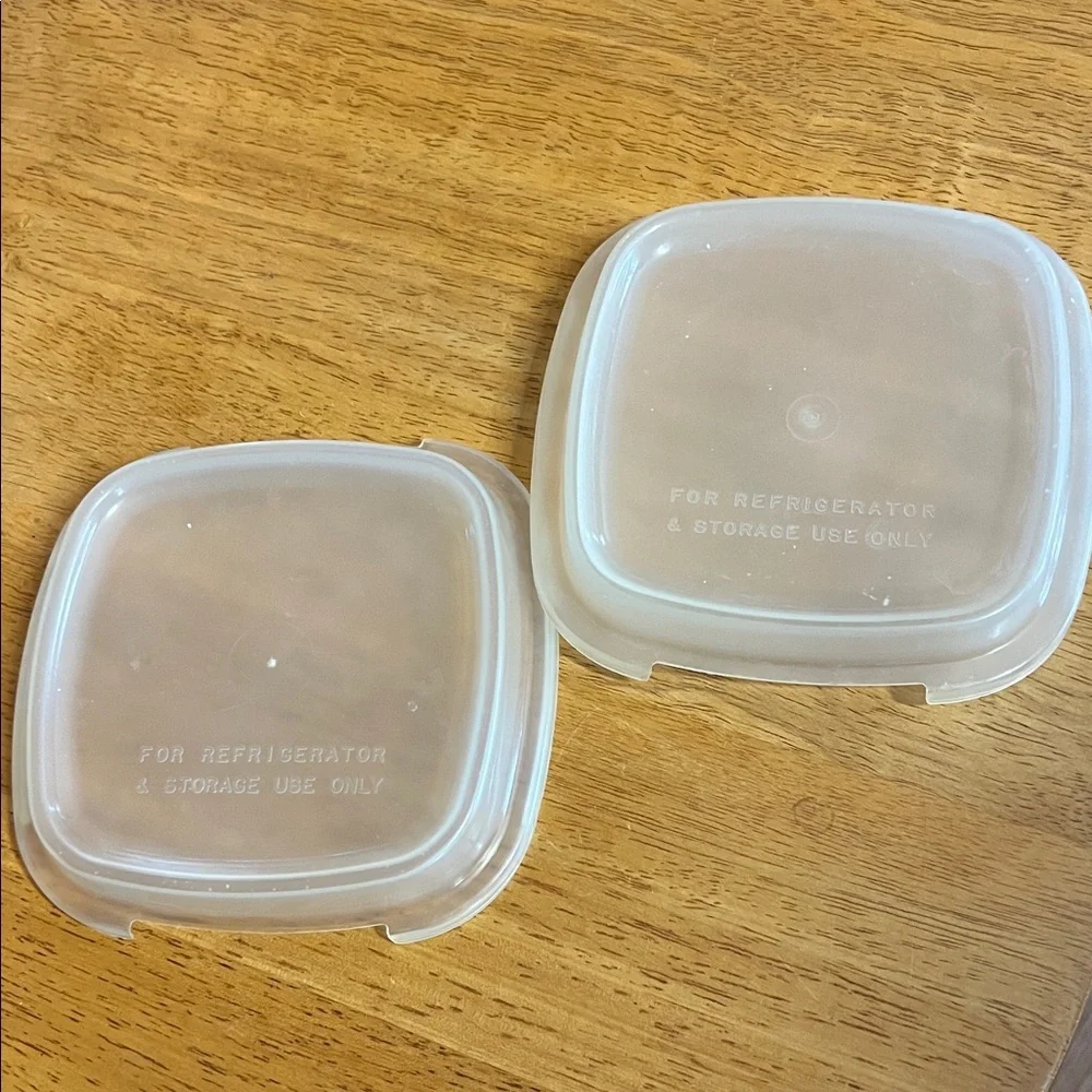Corning Ware Baking Dish Bowl P-43-B Spice O Life Pattern 2-3/4 Cup Set of 3 lid
